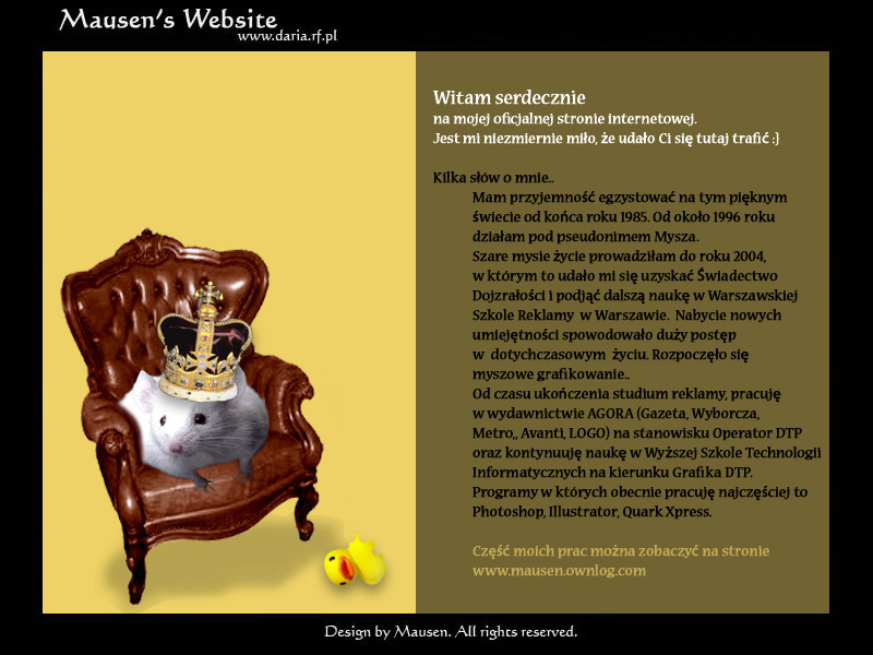 Mausen's Website